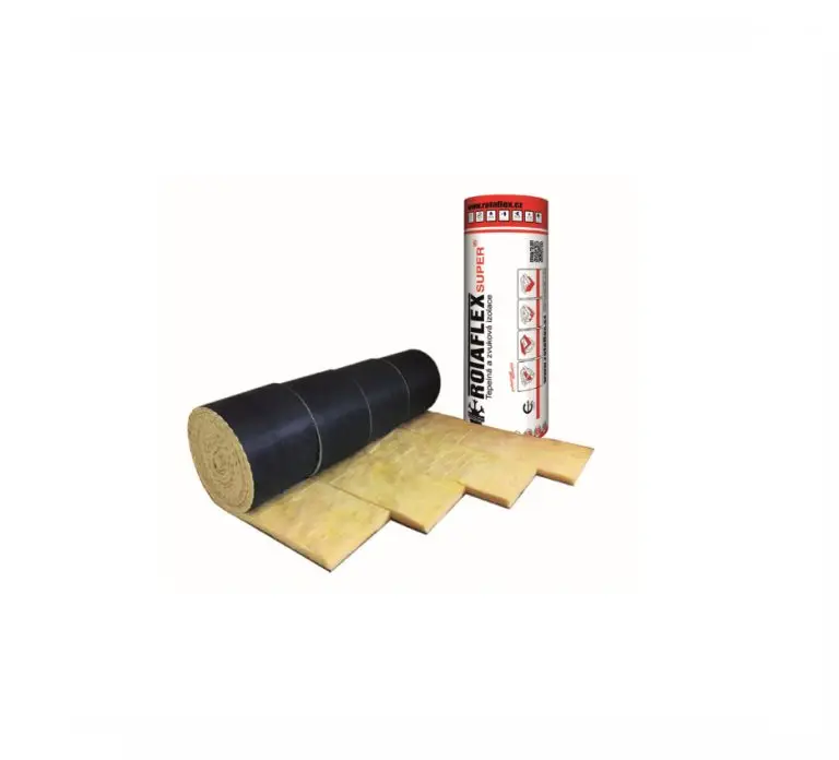 Roll with black non-woven fabric (fleece)
