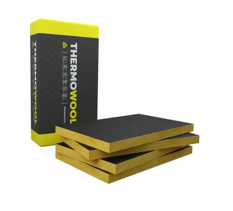 Glass wool for facades